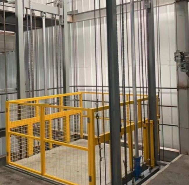 宣威导轨式升降机一般加工周期